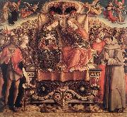 CRIVELLI, Carlo, Coronation of the Virgin dgfd